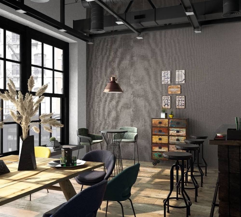 Behang Noordwand Loft 34183 2