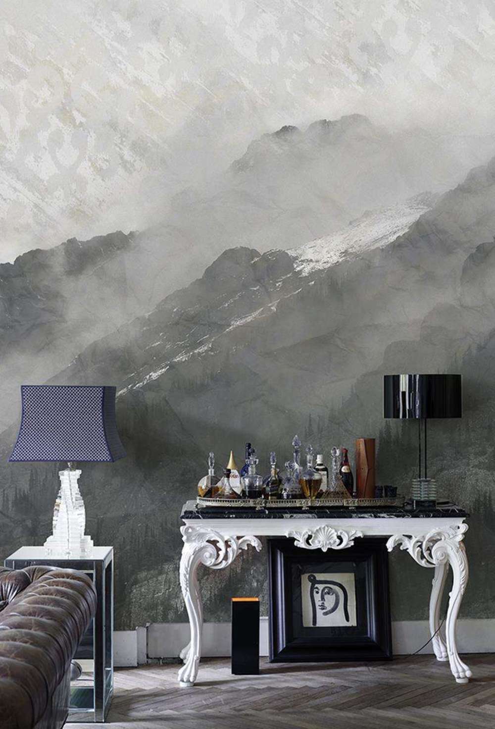 Behang Noordwand Vanilla Lime 014317 Mountains 2