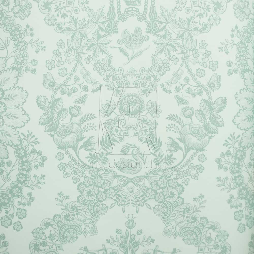 Eijffinger PiP IV Lacy Dutch Light Green 375041 Behang 1