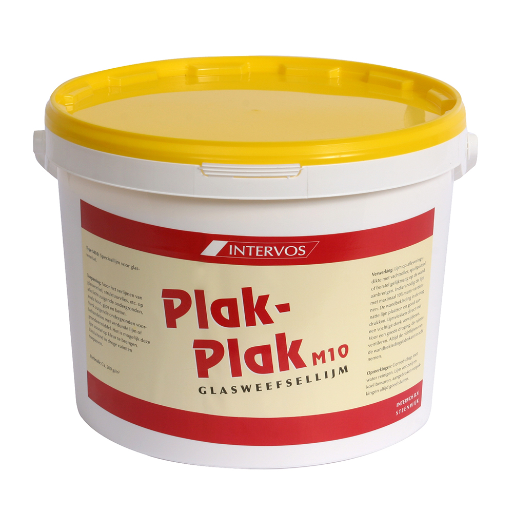 Plak-Plak behanglijm voor Glasvezel- en Glasweefselbehang M10 - 5 kg (Kant en klaar) 1