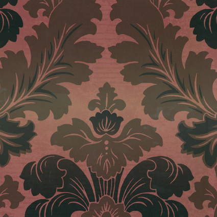 Little Greene Revolution Papers Bonaparte Red Gold (250) 1