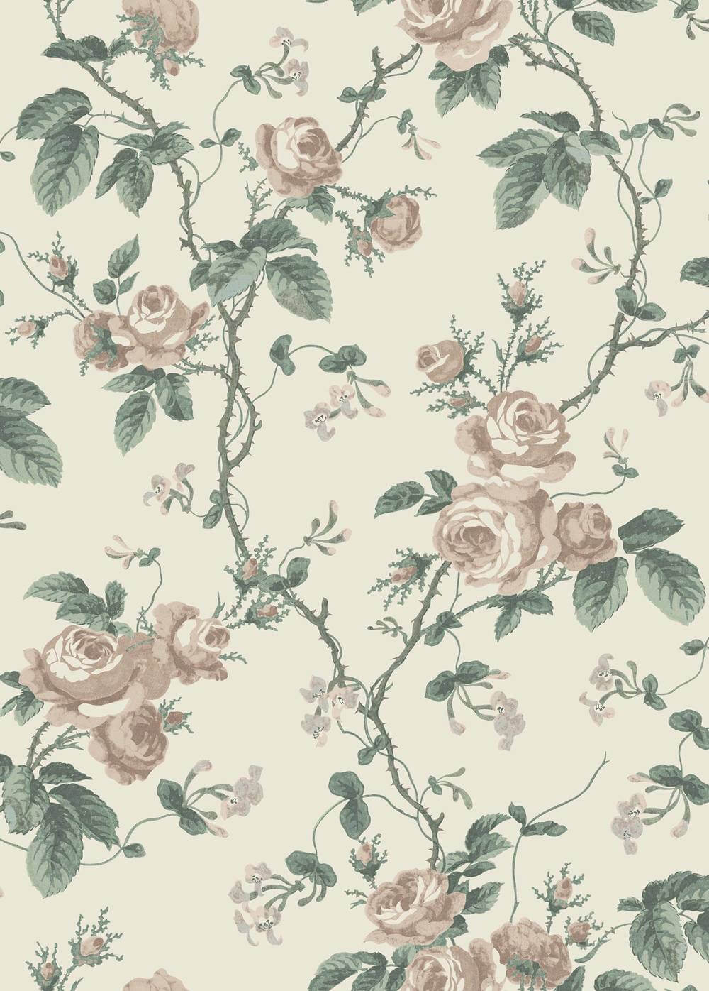 Borastapeter In Bloom French Roses 7211 Behang 1