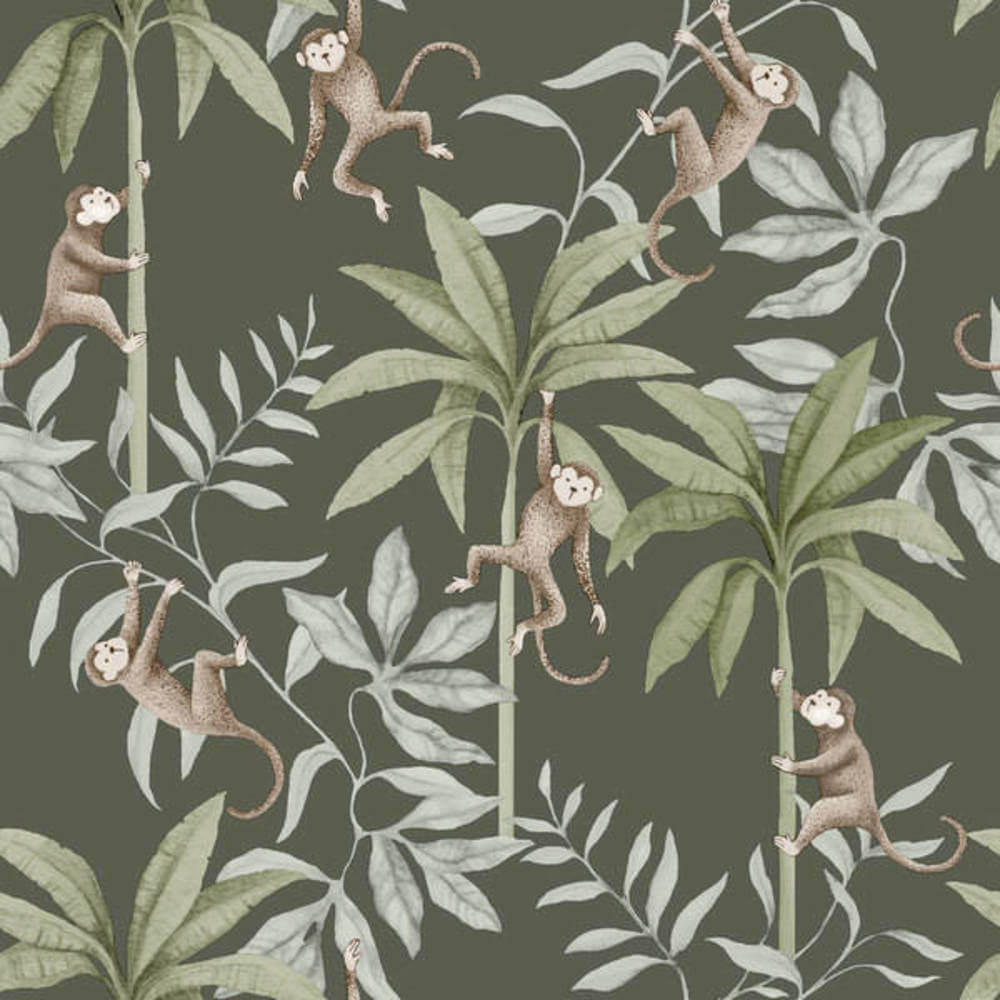 Borastapeter Newbie Wallpaper II Jungle Friends 6935 Behang 1