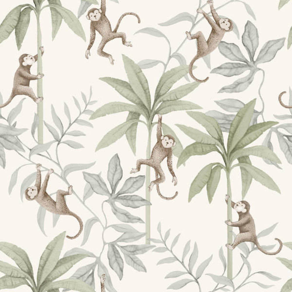 Borastapeter Newbie Wallpaper II Jungle Friends 6936 Behang 1