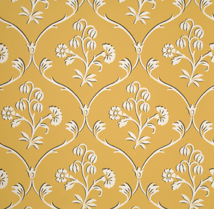 Behang Little Greene London Wallpapers IV Cranford 1765 Wheat 1