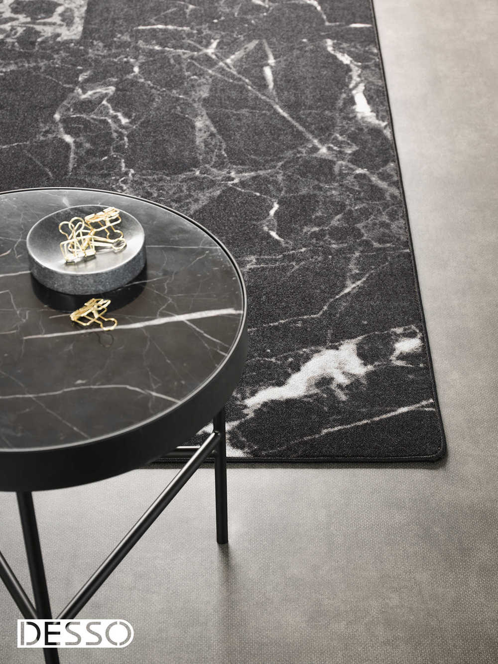 Desso Sense of Marble Nero 9990 Vloerkleed Blind gebandeerd 3