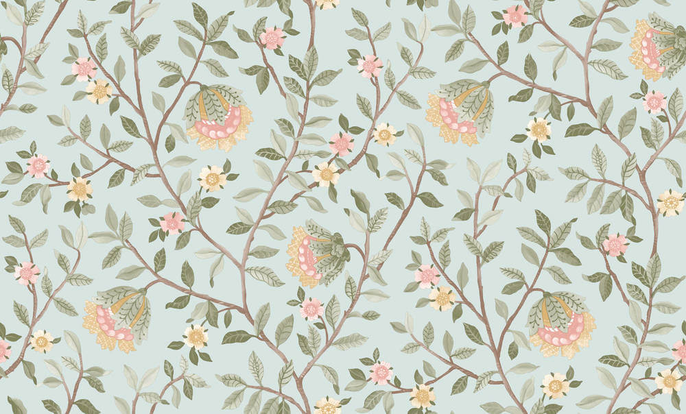 Dutch Wallcoverings Botanique B199-74D Behang 1