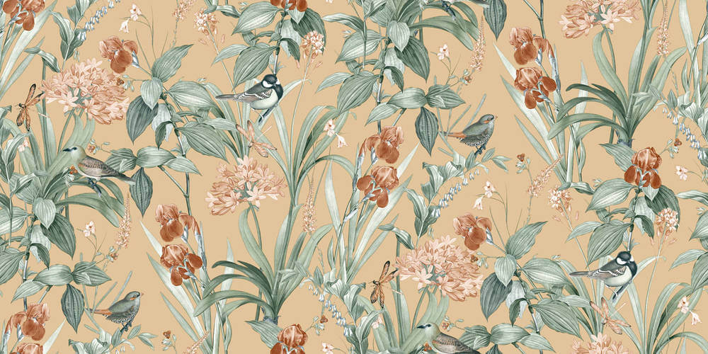 Dutch Wallcoverings Botanique M647-92D Behang 1