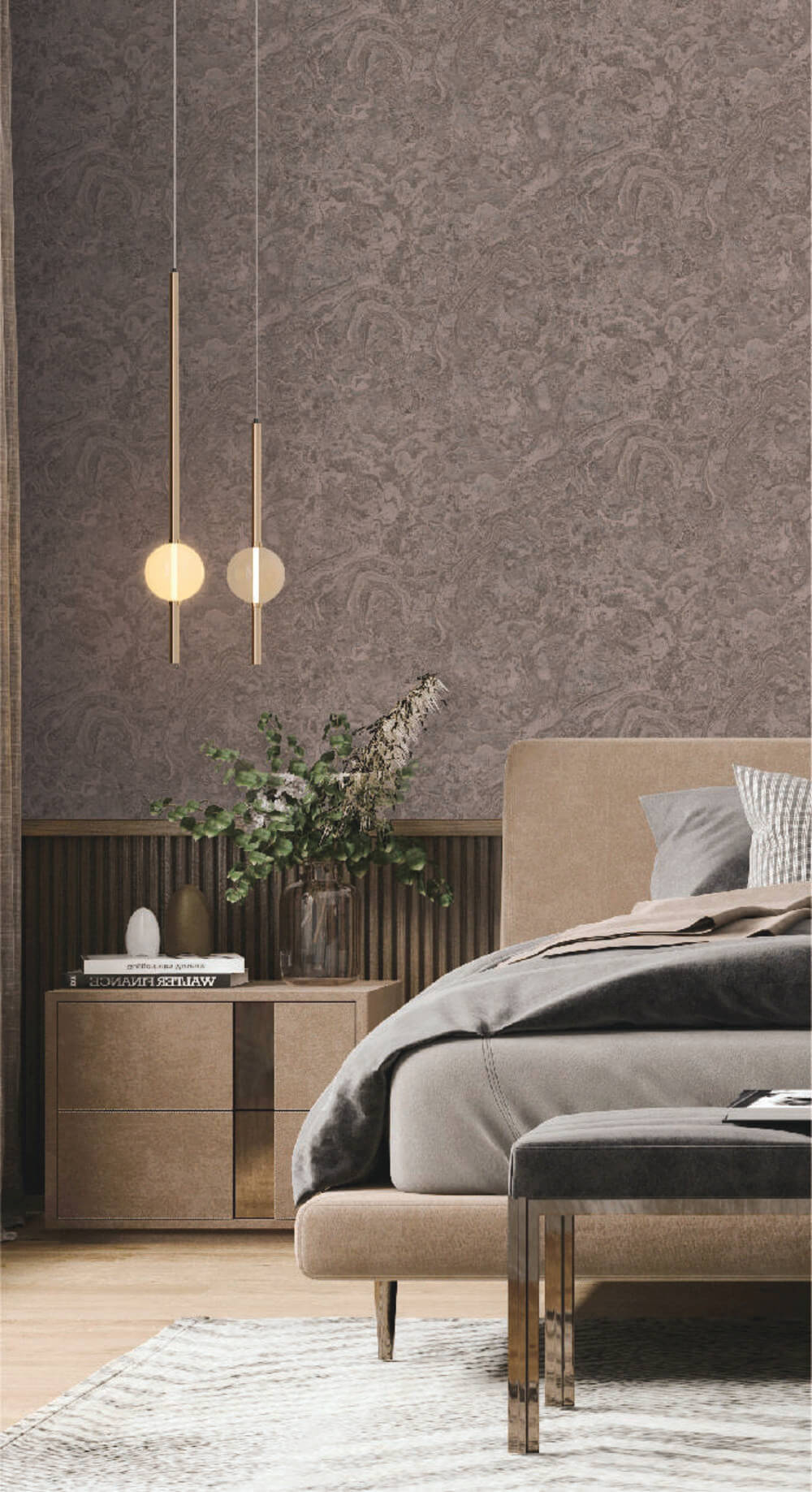 Dutch Wallcoverings Exclusive Threads TP422987 Behang 2