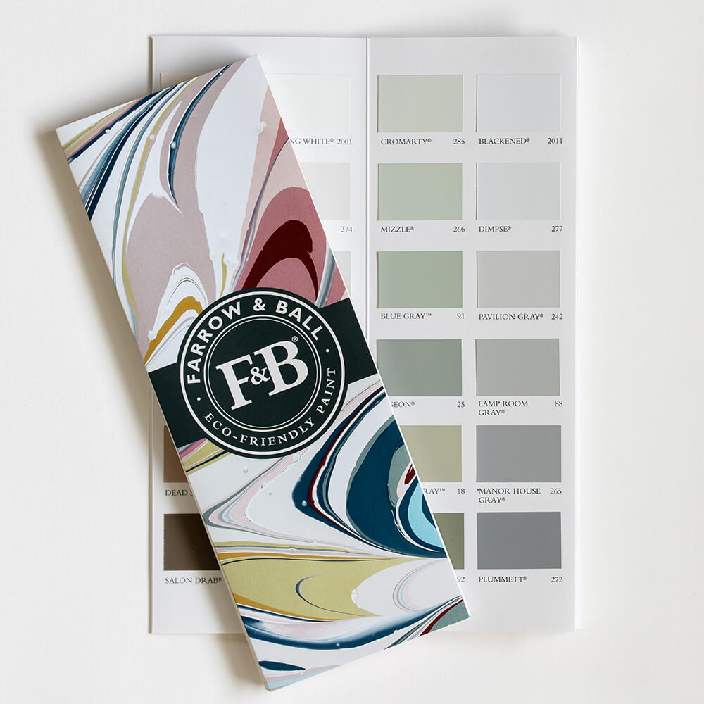 Krijtverf Farrow & Ball Kleurenkaart en brochure 2