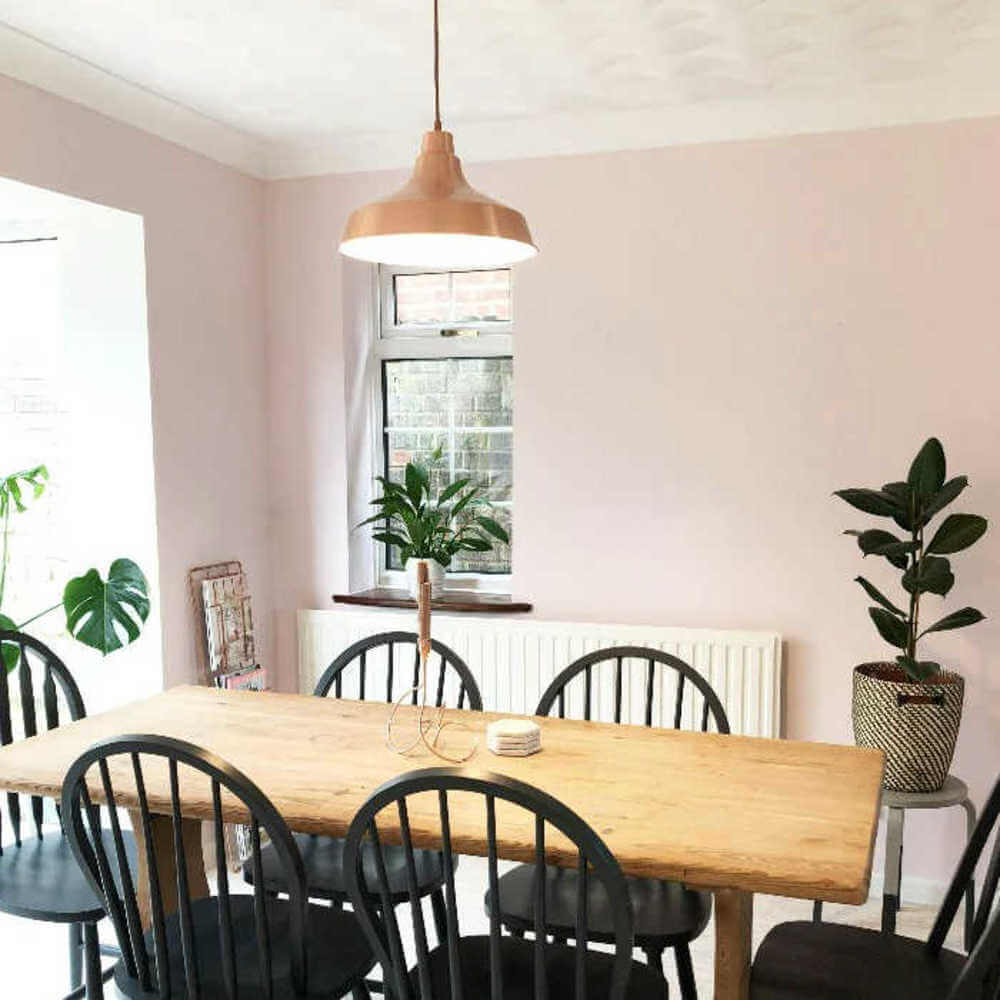 Krijtverf Farrow & Ball Proefpotje Middleton Pink (245) 4