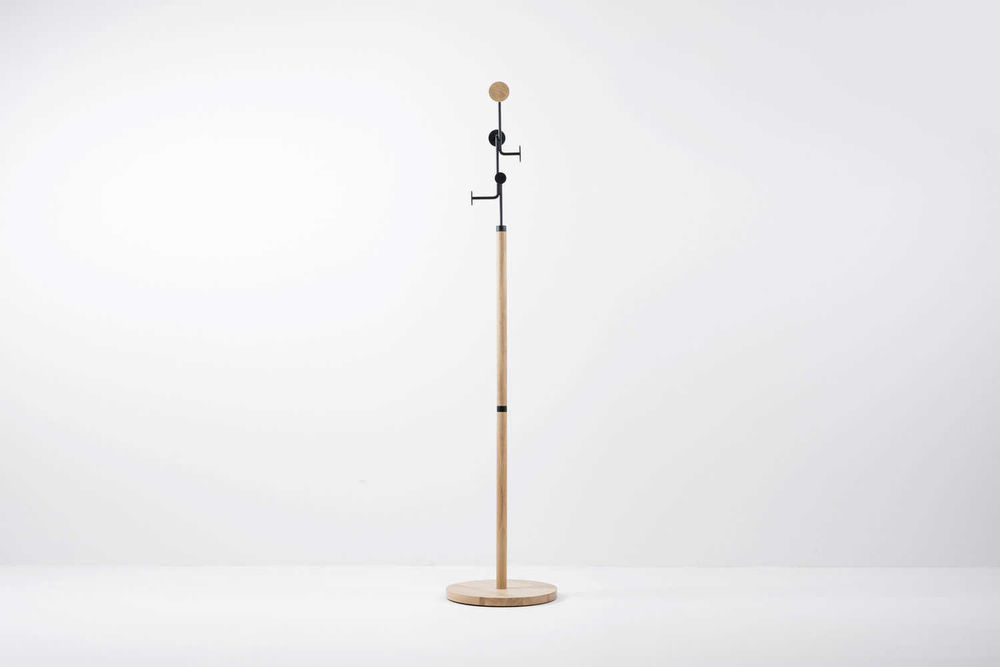 Gazzda Hook Coat Stand - Staande kapstok (37x37x170) 1