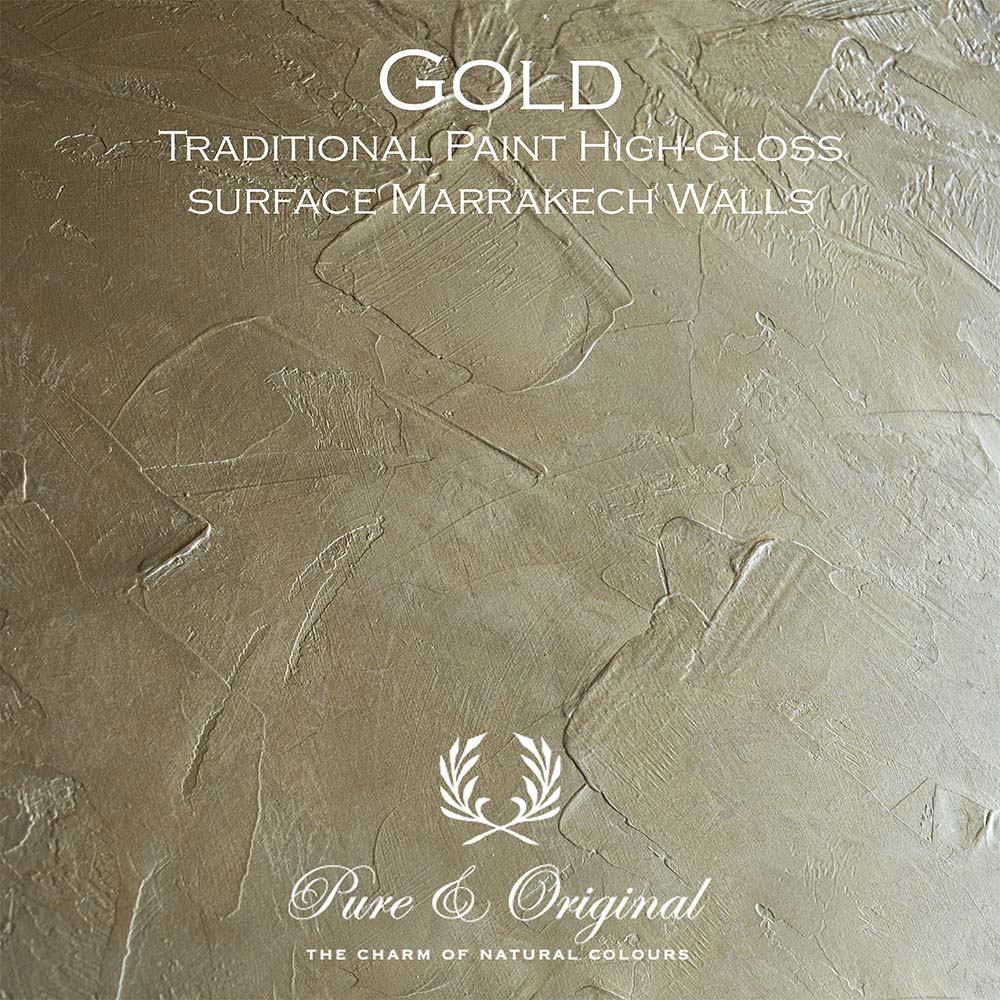 Pure & Original Traditional Paint High-Gloss Elements Gold Metallicverf 1