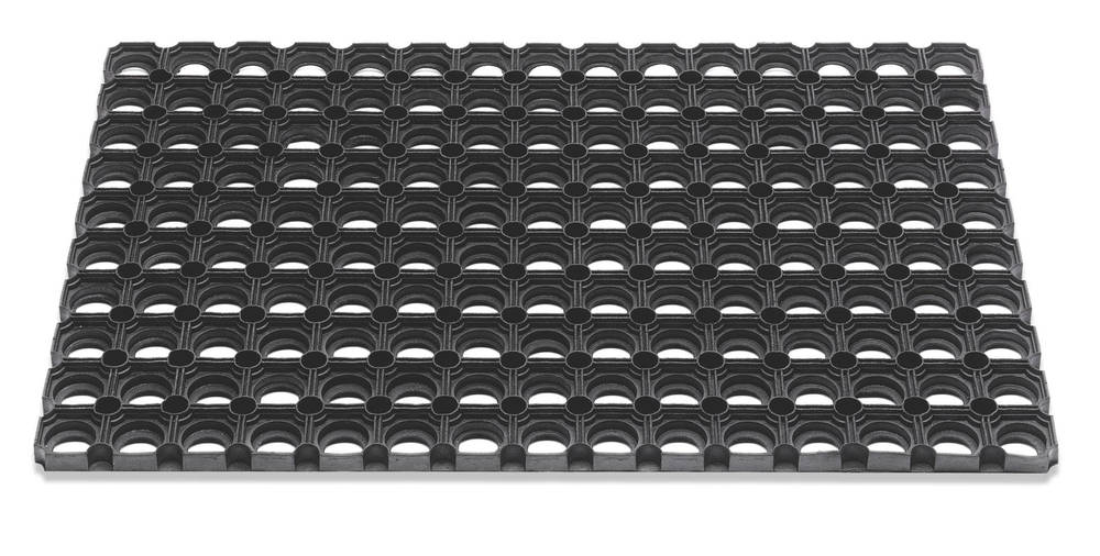 Hamat Domino 40 x 60 cm | Rubber buitenmat met ringen | 17 mm dik 1