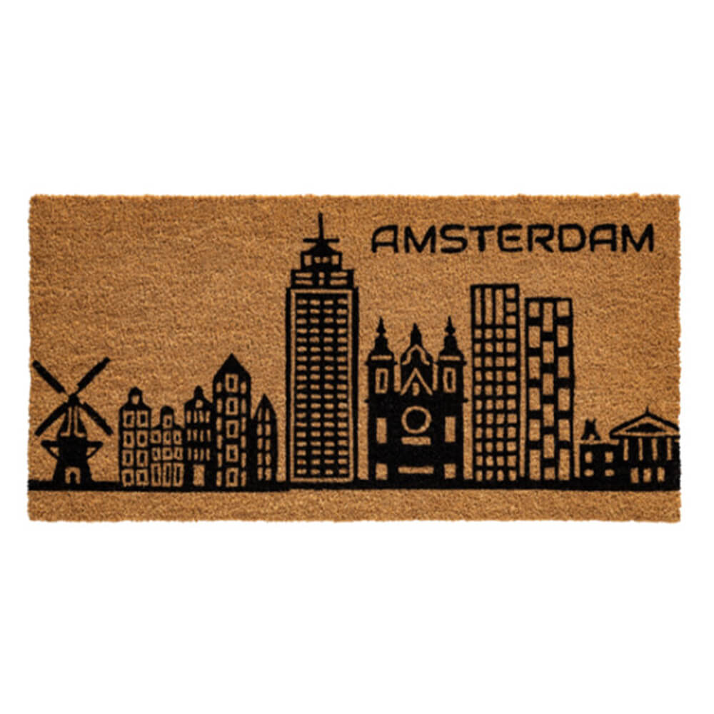 Hamat Ruco Print Amsterdam 40 x 80 cm | Kokosmat 1