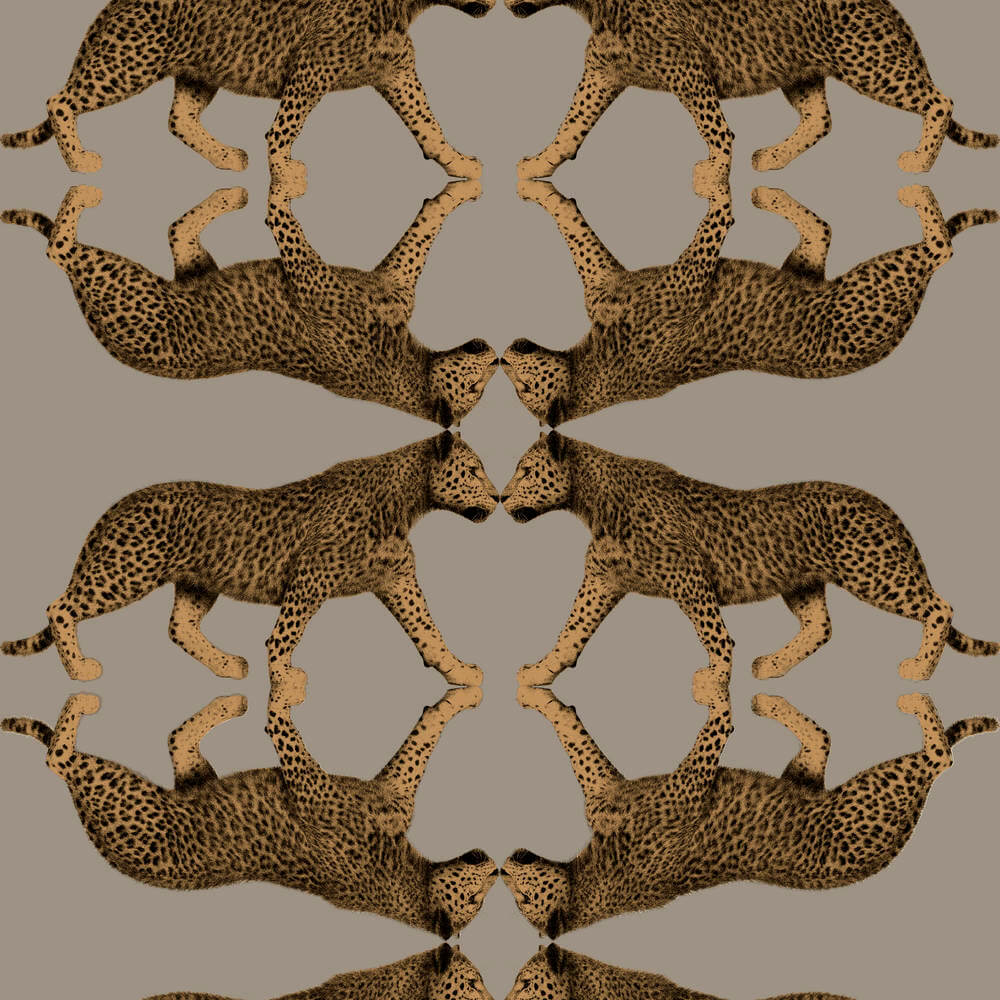 Hookedonwalls Leopard Walk Sabor 15330 Behang 1