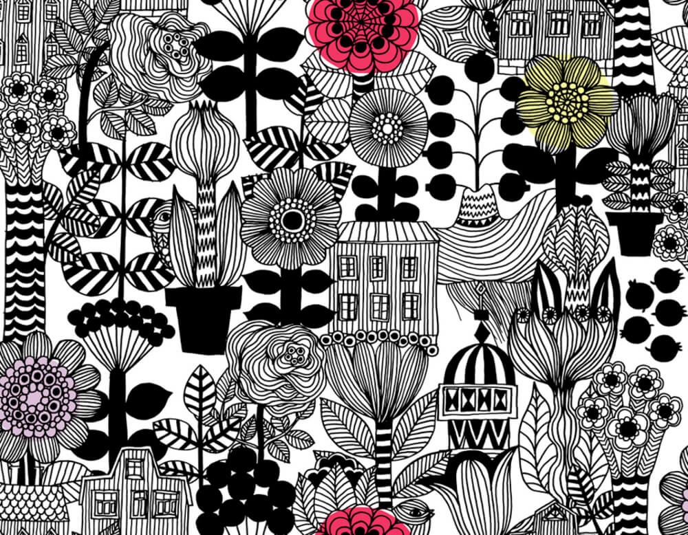 Hookedonwalls Marimekko Volume 05 23306 Behang 1