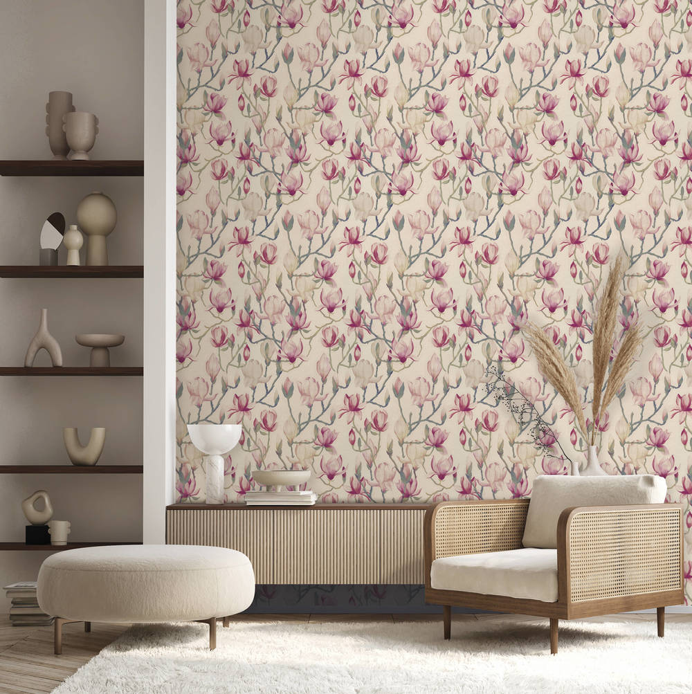 Hookedonwalls Marta Cortese Magnolia 37817 Behang 2