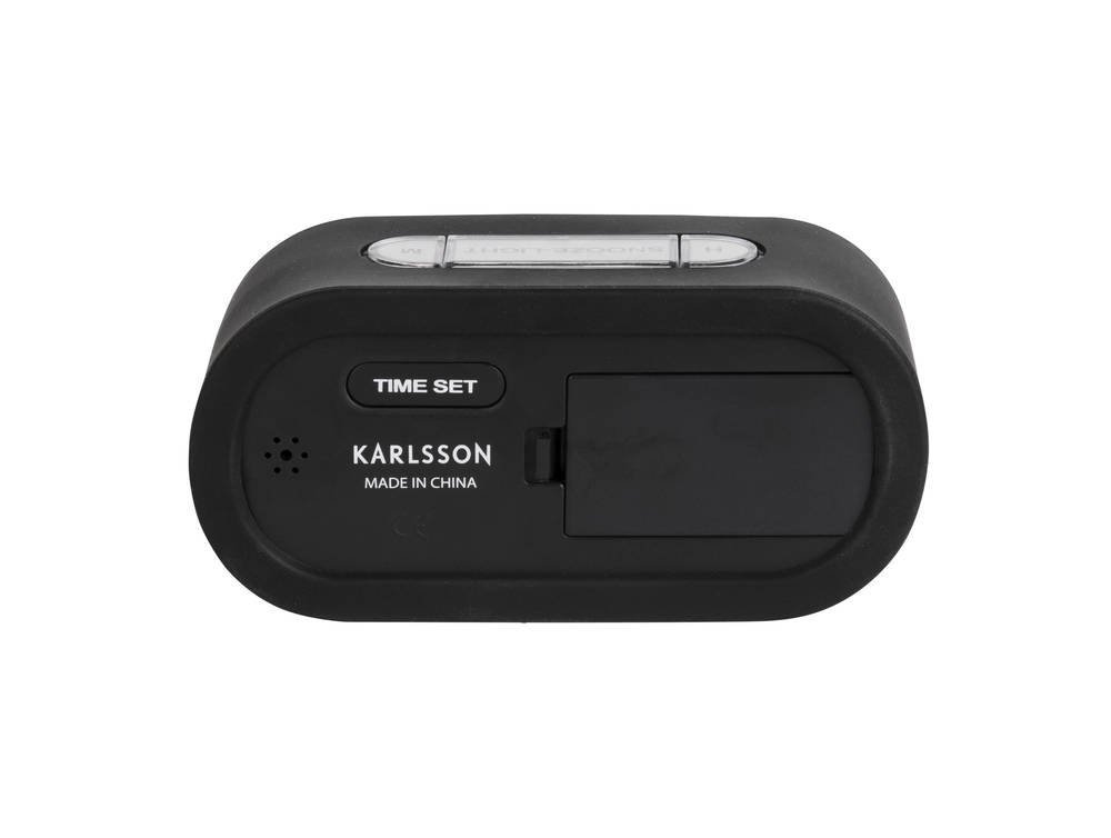 Karlsson Gummy Rubberized Wekker - Zwart 4