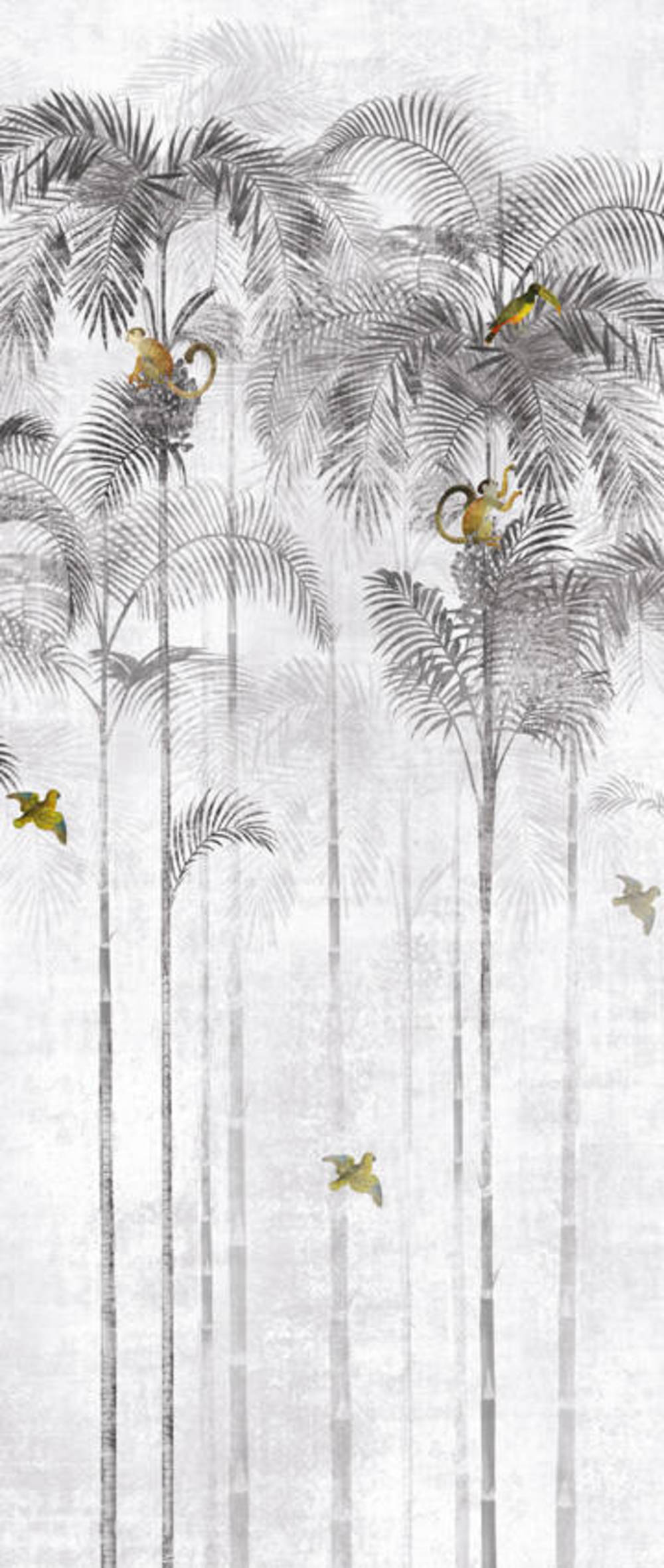 Khroma by Masureel Wall Designs DGWIL1021 Jungle Moon Behang 1