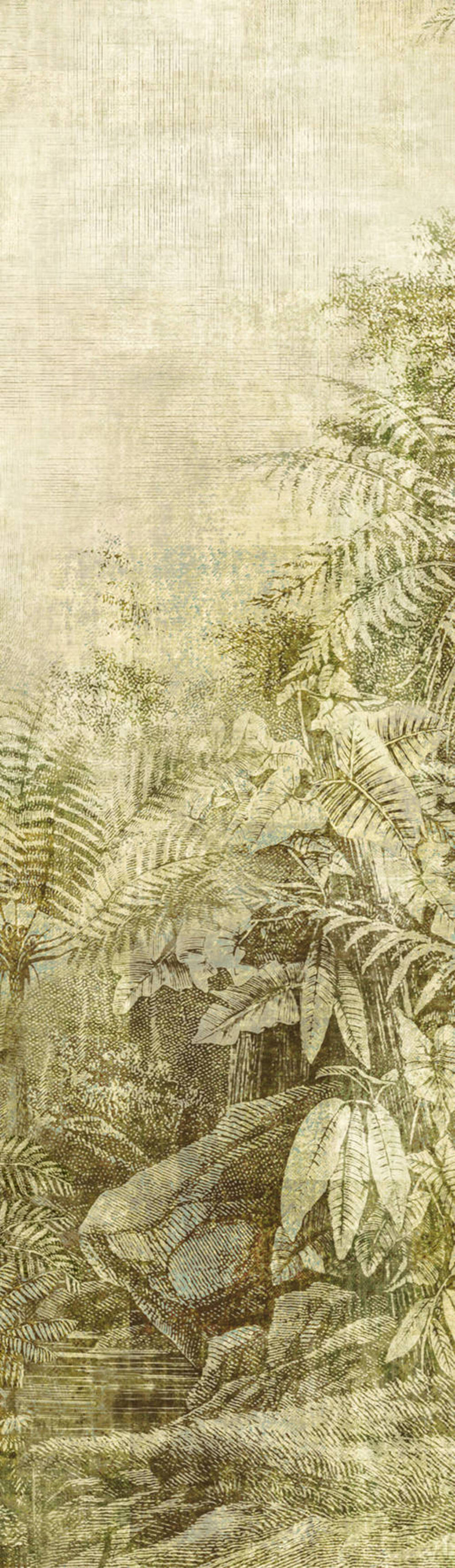 Khroma by Masureel Wall Designs II DGCAB1023 Wander Leaf Behang 1