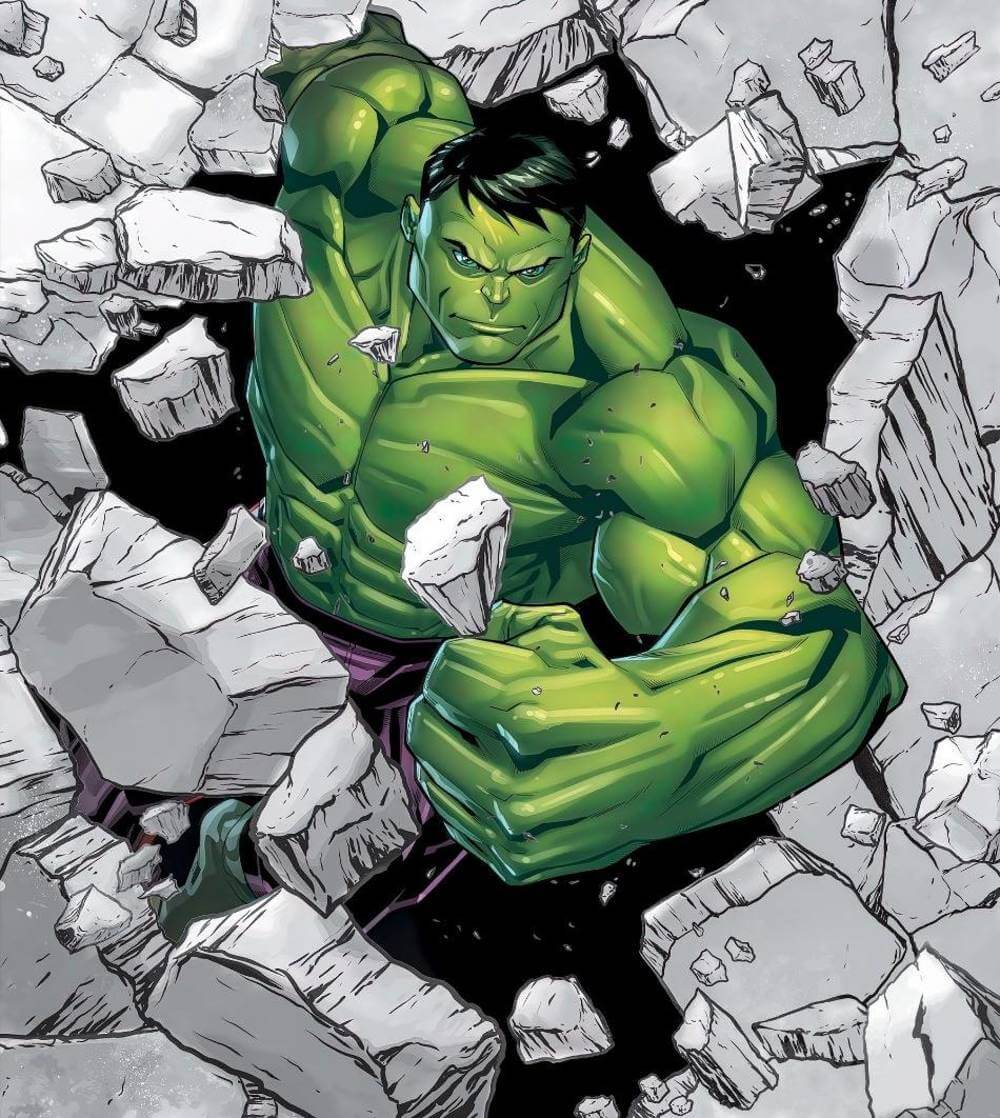 Komar Into Adventure Hulk Breaker IADX5-060 Behang 1