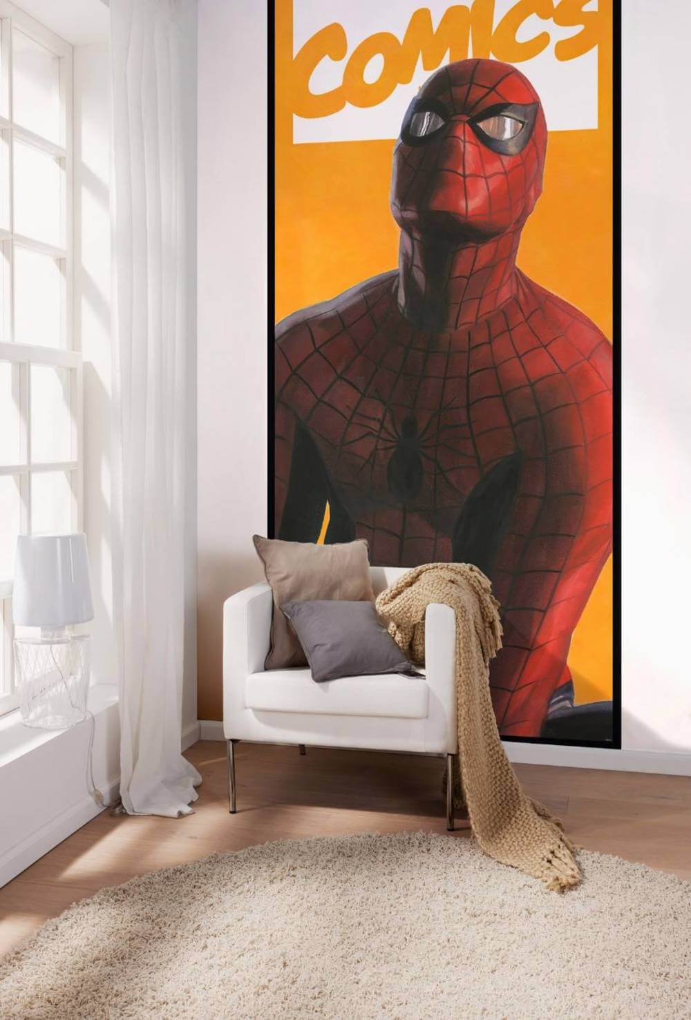 Komar Into Adventure Spiderman Comic IADX2-070 Behang 2