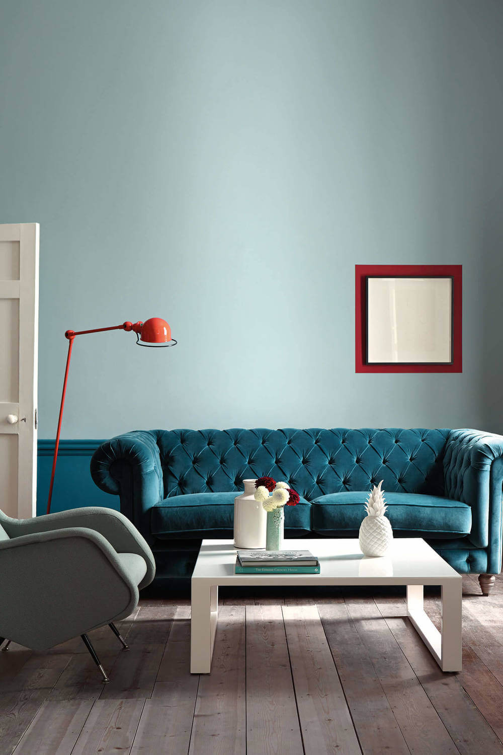 Little Greene Celestial Blue 101 4