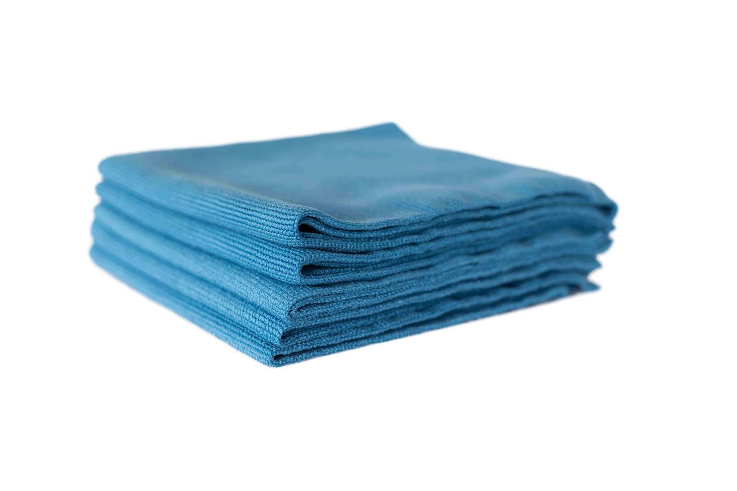 Microvezeldoek Blauw 40 x 40 cm | Schoonmaakdoek | 5 stuks 1