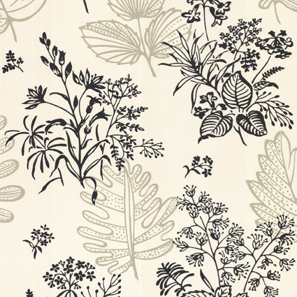 Little Greene 1950s Wallpaper Norcombe Couture (167) 1