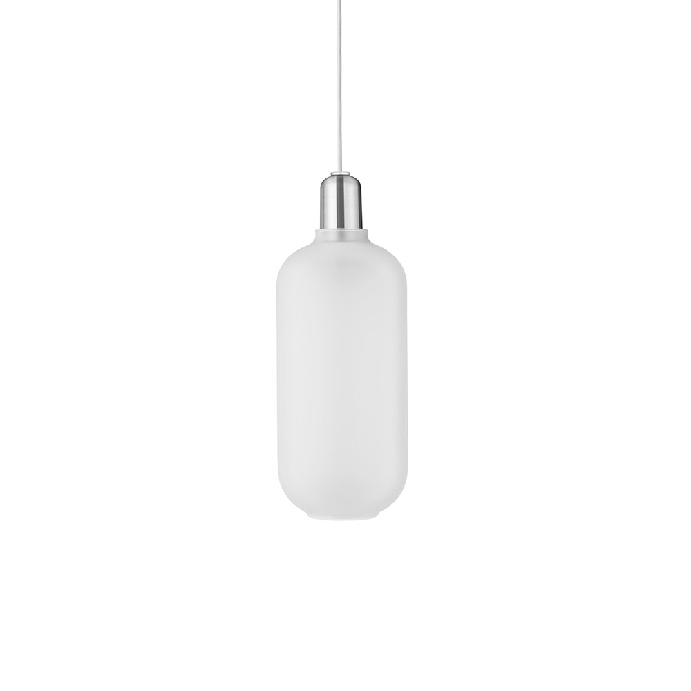 Normann Copenhagen Amp - Hanglamp Large - Mat Wit - H 26 x Ø 12 cm 1