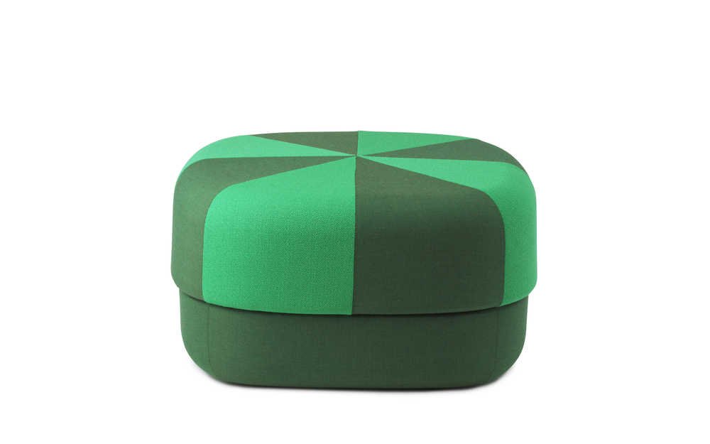 Normann Copenhagen Circus Duo - Poef Groen 1