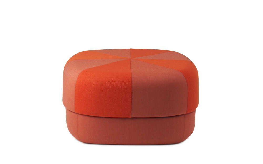 Normann Copenhagen Circus Duo - Poef Oranje 1