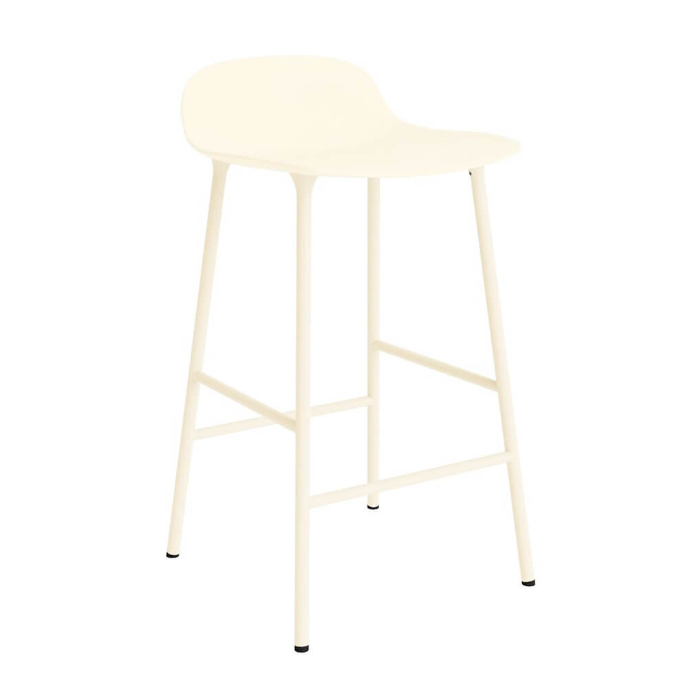 Normann Copenhagen Form Barkruk - Crème Staal - 65 cm 1