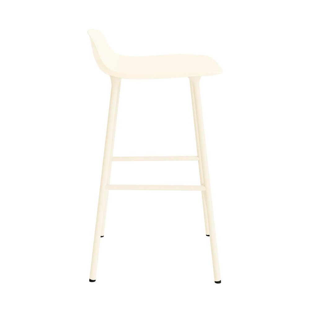 Normann Copenhagen Form Barkruk - Crème Staal - 65 cm 3