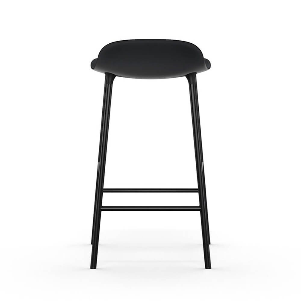 Normann Copenhagen Form Barkruk - Zwart Staal - 65 cm 5