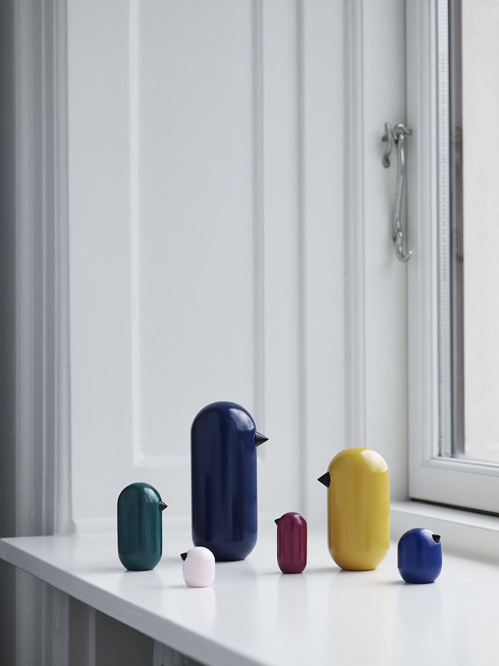 Normann Copenhagen Little Bird - Houten vogel Inktblauw 2