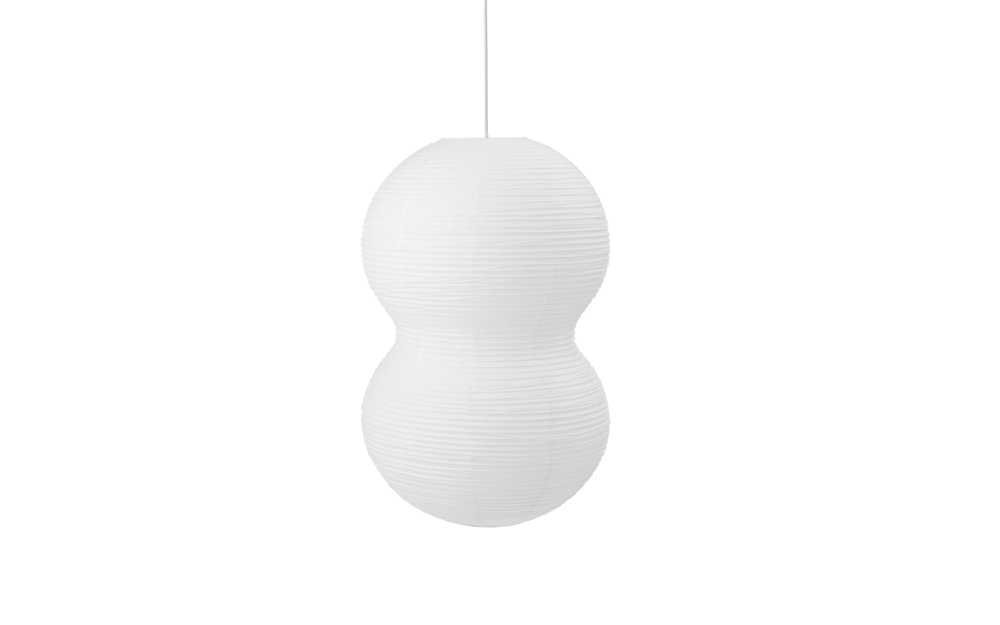 Normann Copenhagen Puff Twist - Hanglamp Wit - H 90 x Ø 50 cm 1