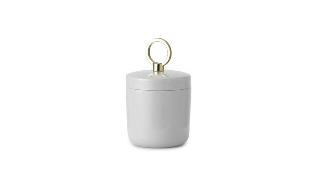 Normann Copenhagen Ring Box - Opbergdoos Lichtgrijs - H 9,5 x Ø 6 cm 1