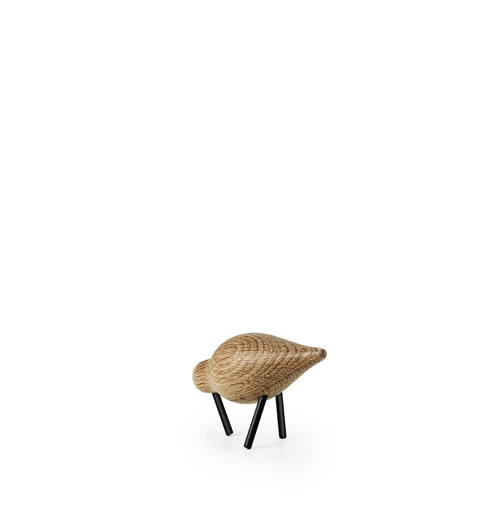 Normann Copenhagen Shorebird - Houten vogel Zwart 4