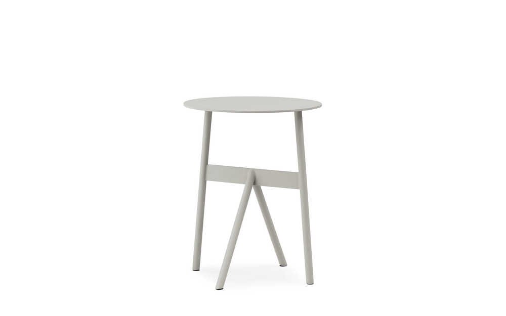 Normann Copenhagen Stock - Bijzettafel Warmgrijs - H 46 x Ø 37 cm 1