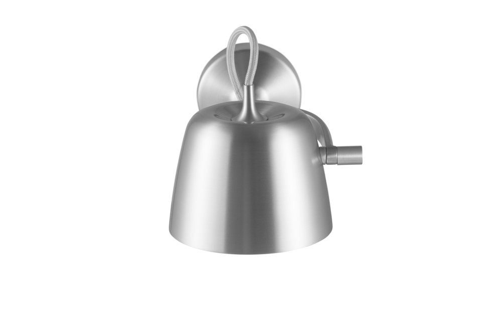 Normann Copenhagen Tub - Wandlamp Aluminum - H 9,6 x L 22,5 x Ø 13,2 cm 2