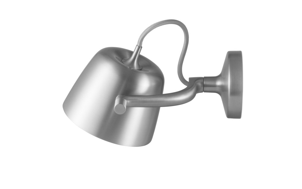 Normann Copenhagen Tub - Wandlamp Aluminum - H 9,6 x L 22,5 x Ø 13,2 cm 4