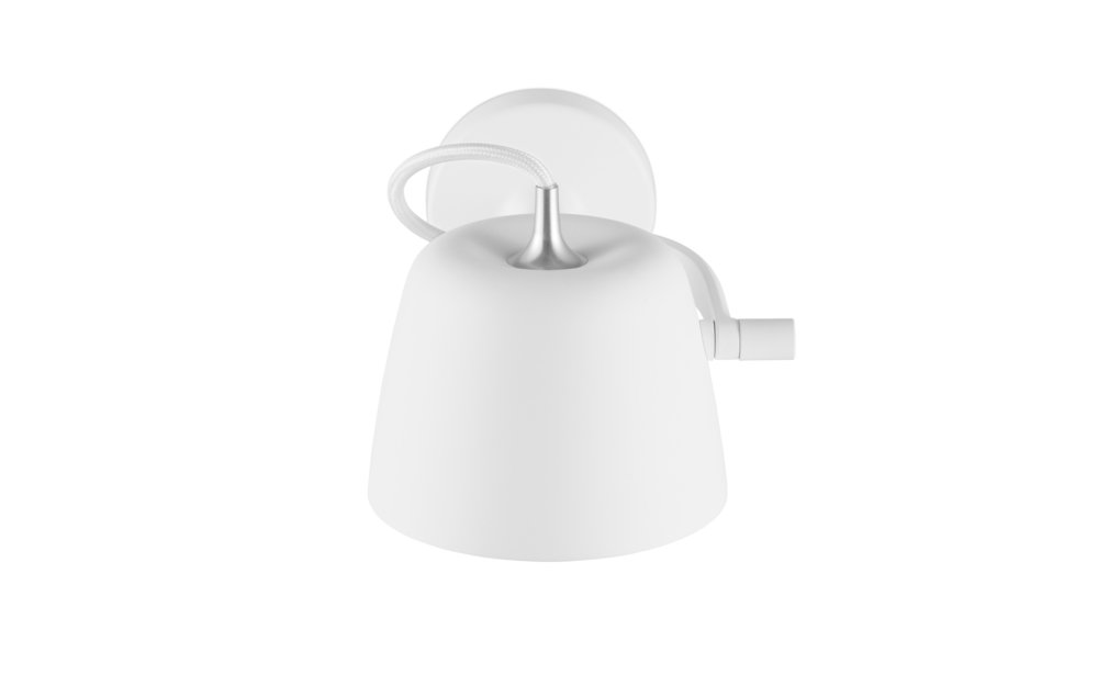 Normann Copenhagen Tub - Wandlamp Wit - H 9,6 x L 22,5 x Ø 13,2 cm 2