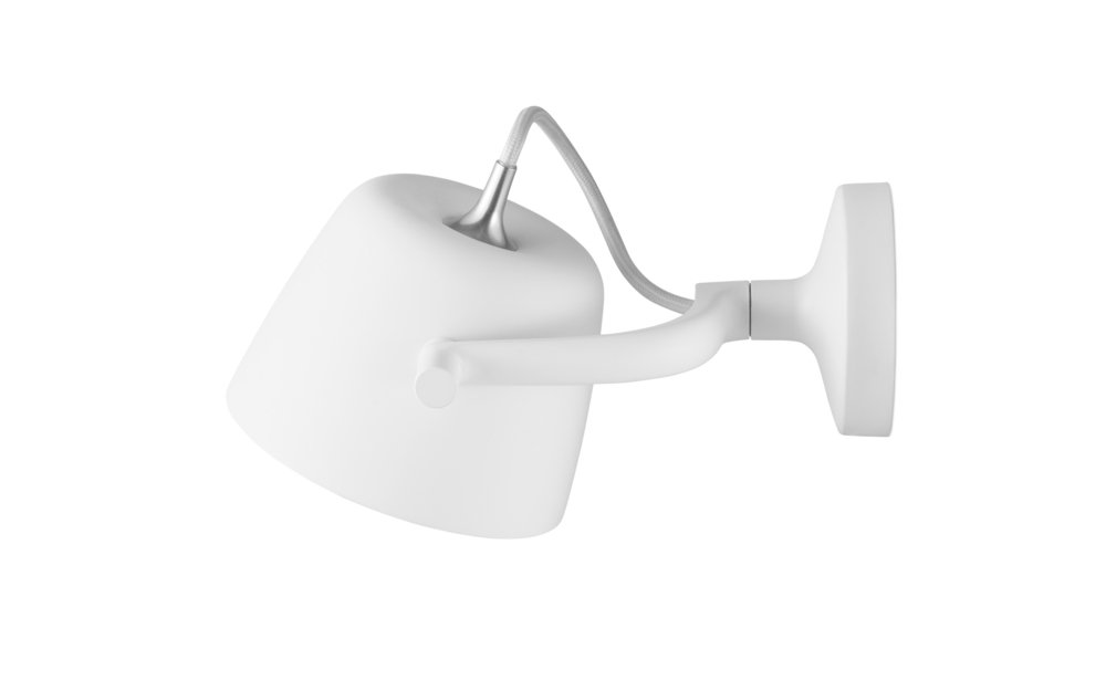 Normann Copenhagen Tub - Wandlamp Wit - H 9,6 x L 22,5 x Ø 13,2 cm 4