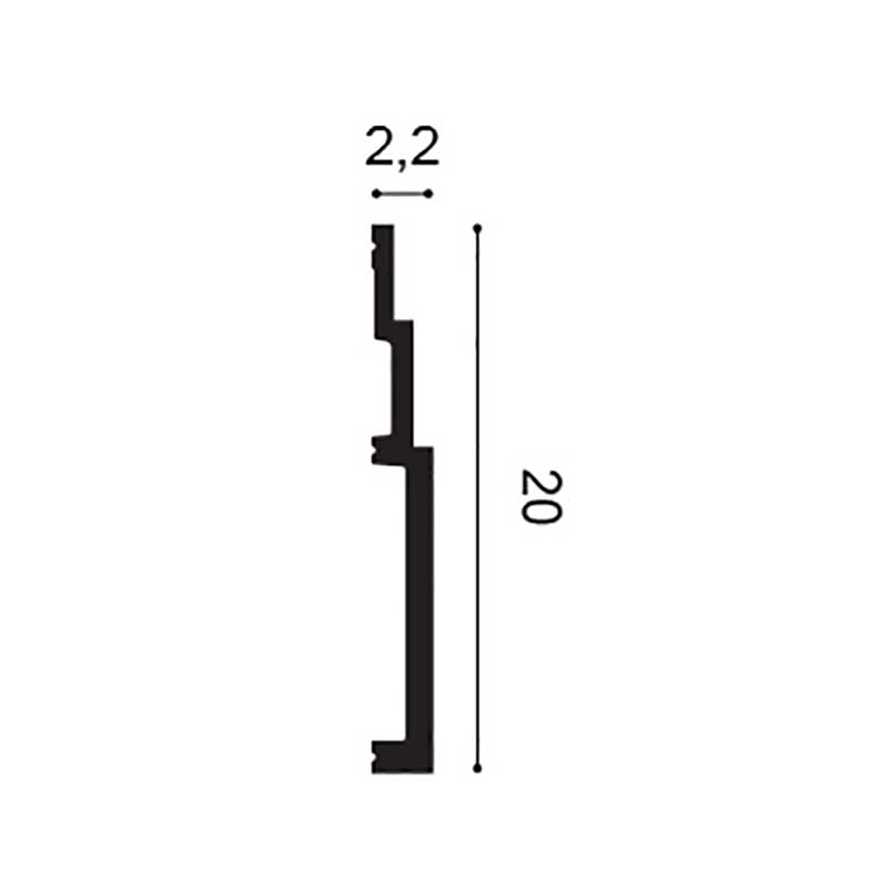 Plint SX181 Orac Decor Luxxus 4