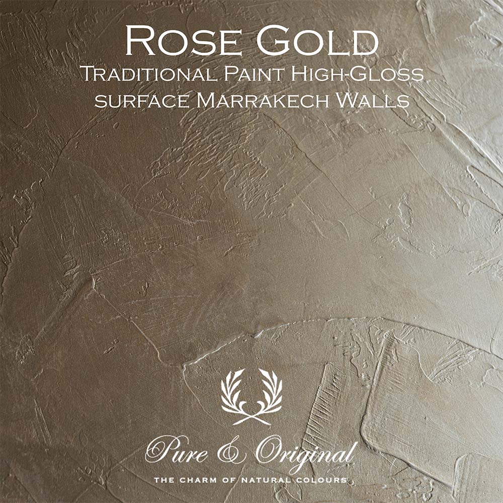 Pure & Original Traditional Paint High-Gloss Elements Rose Gold Metallicverf 1