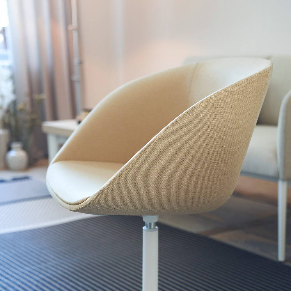 Sedus on spot cosy | Ergonomische Thuiswerk fauteuil | Beige 2