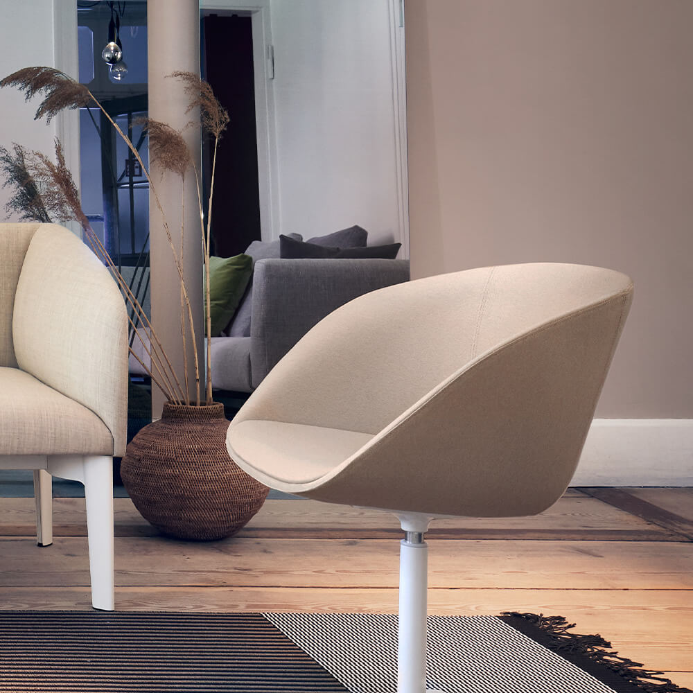 Sedus on spot cosy | Ergonomische Thuiswerk fauteuil | Beige 3