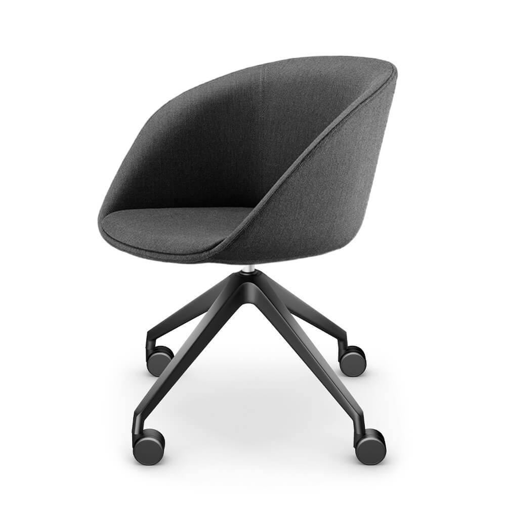 Sedus on spot cosy | Ergonomische Thuiswerk fauteuil | Zwart 1